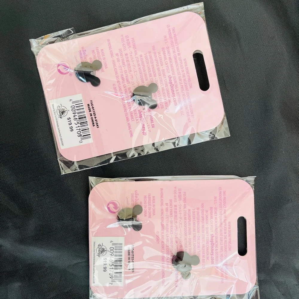Two new Disney Princess tea party pins 2022 limited edition